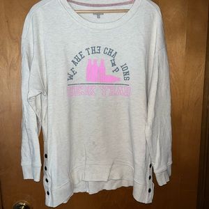 Kickoff shop snap side sweatshirt size OX